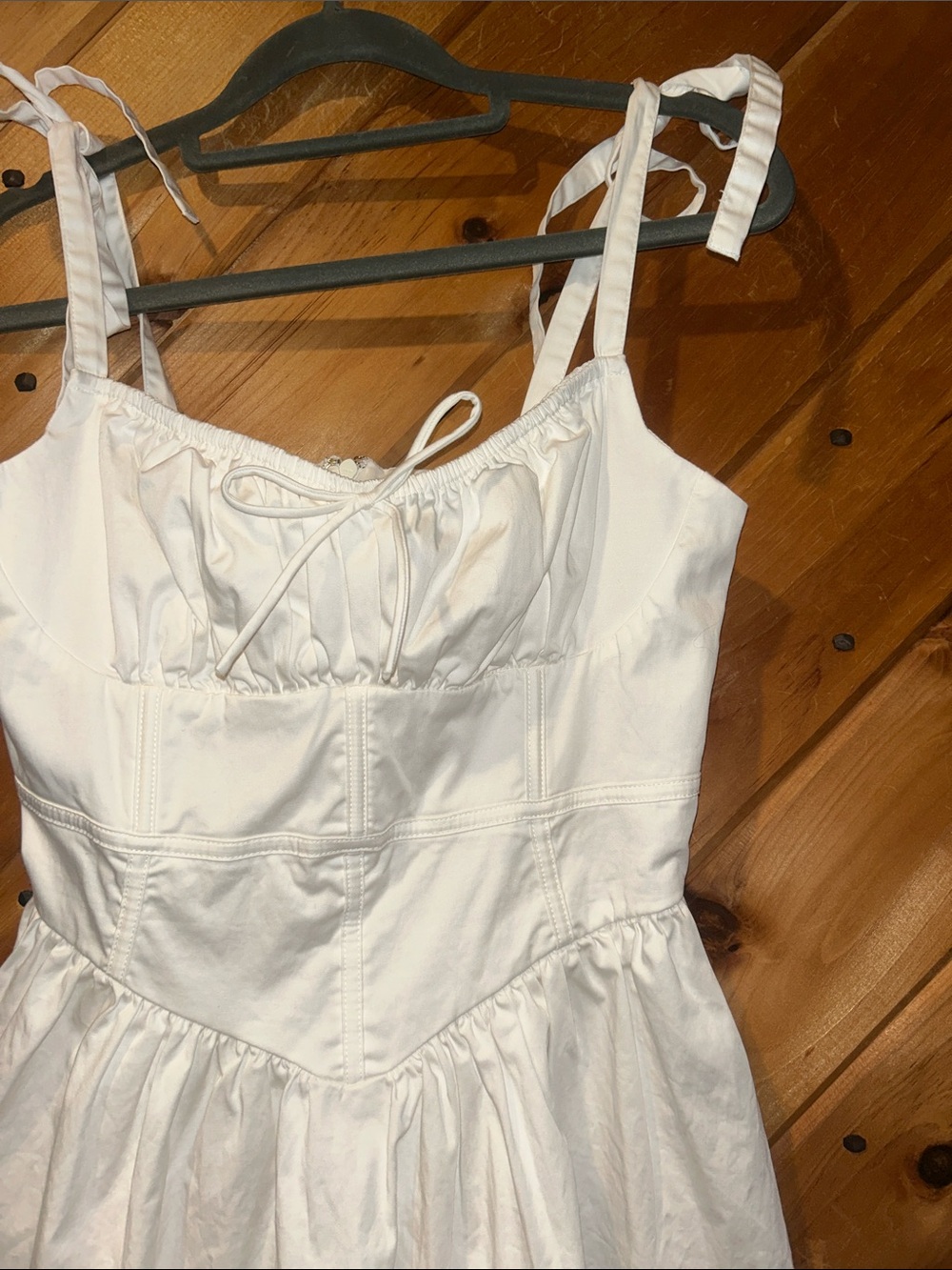 For love & lemons Jessie white corset mini dress - Picture 6 of 9